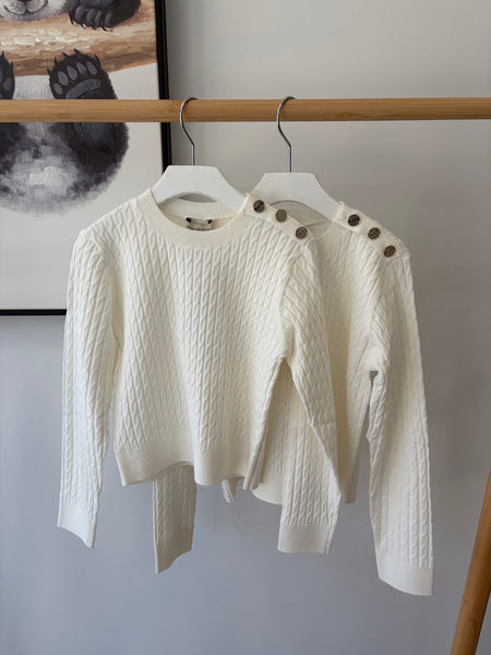 Twinset Snow Knit Crewneck
