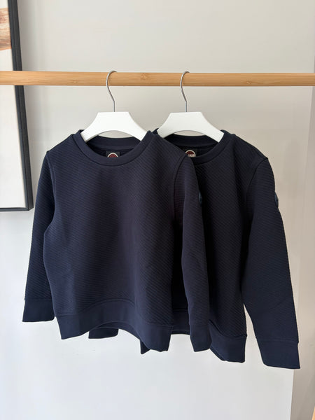 Colmar Navy Monochrome Silicone Logo Sweatshirt 36000002-1ZI-68