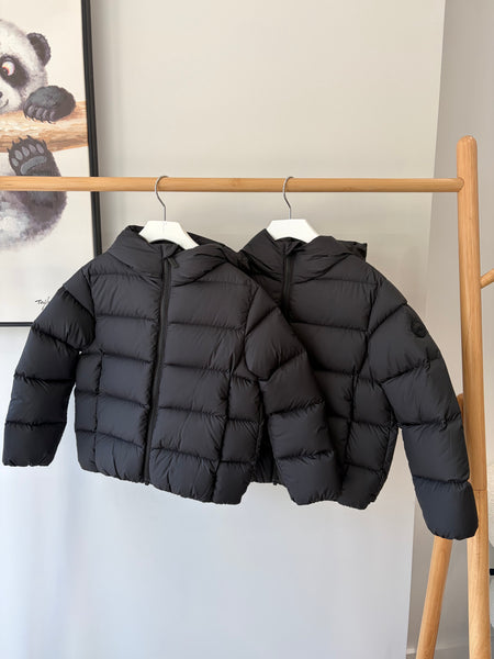 Colmar Black Down Hooded Jacket 34000011-2XX-99