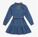 Cottier Blue Aria Dress