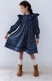 Steph Trellis Printed Cord Dress
