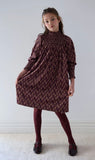 Steph Wallpaper Printed Cord Dress
