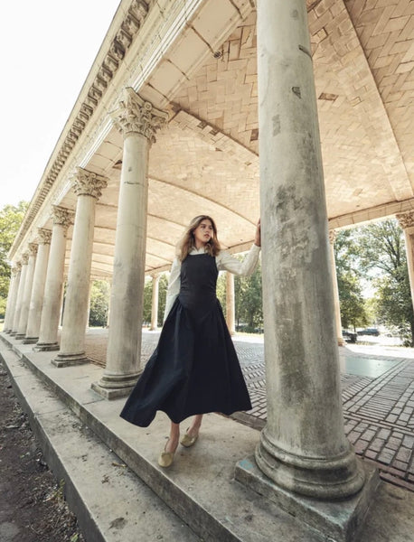 Soir Black Liliane Dress