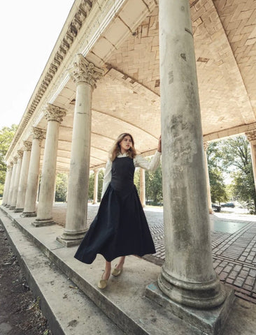 Soir Black Liliane Dress