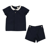 Lil Legs Analogie Navy Peter Pan Set