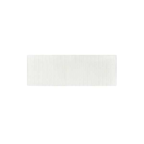 Aurora Ivory/Pink Pointelle Bow Print Sweatband
