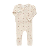 Ely's & Co Pink Daisy Footie