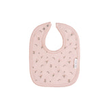 Ely's & Co Blush Printed Ginkgo Bib