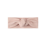 Ely's & Co Blush Ribbed Knot Headband