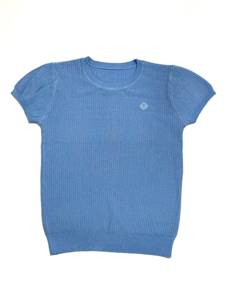 Cottier Blue Jean Knit Sweater