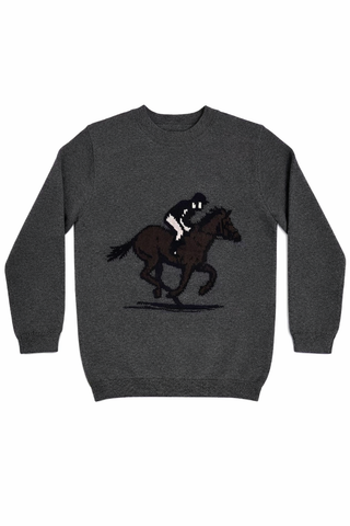 Cottier Grey Elliot Equestrian Sweater