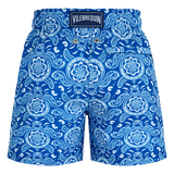 Vilebrequin Palace/Blue Tribal Turtles Swim Trunks