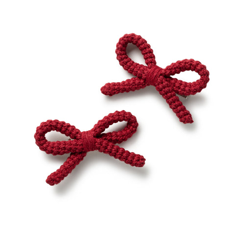 Halo Luxe Ruby Juliana Textured Knit Double Clip Set