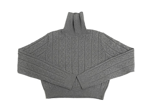 Soir Grey Becky Turtleneck