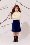 Klai White Rib Knit Turtleneck