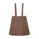 Lil Legs Analogie Tan Plaid Kilt Skirt