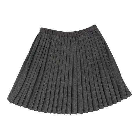 Lil Legs Analogie Mid Grey Knife Pleated Skirt KPS-MGRY
