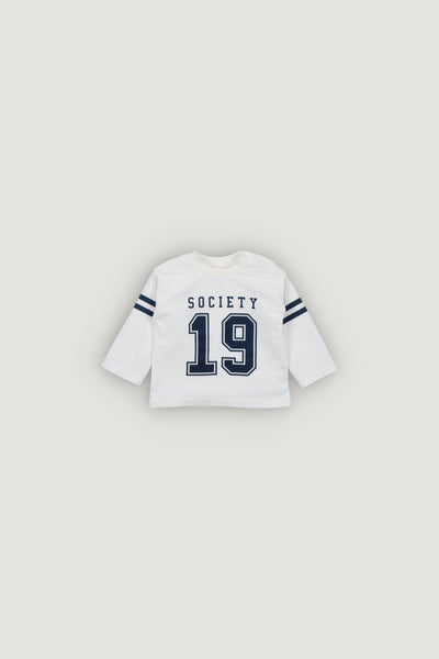 The New Society Baby Whisper White Lane T-shirt