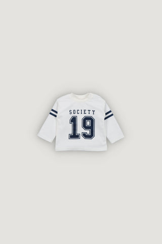 The New Society Baby Whisper White Lane T-shirt