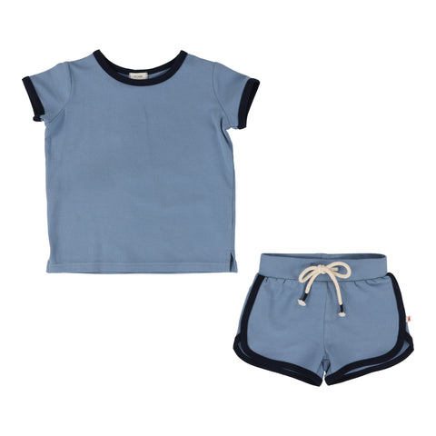 Lil Legs Boys Blue Set