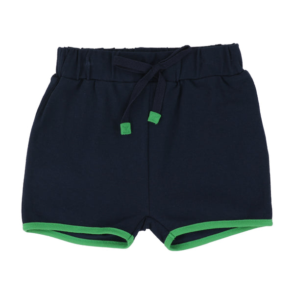 Lil Legs Navy Pique Shorts