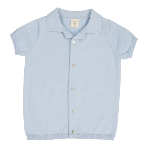 Lil Legs Analogie Light Blue Boys Grandpa Sweater