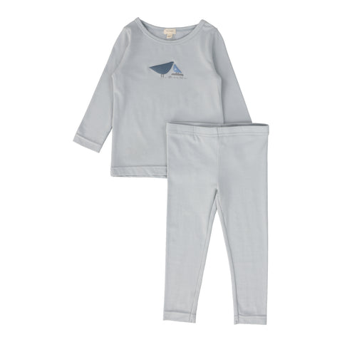 Lil Legs Analogie Blue Bird Print PJS