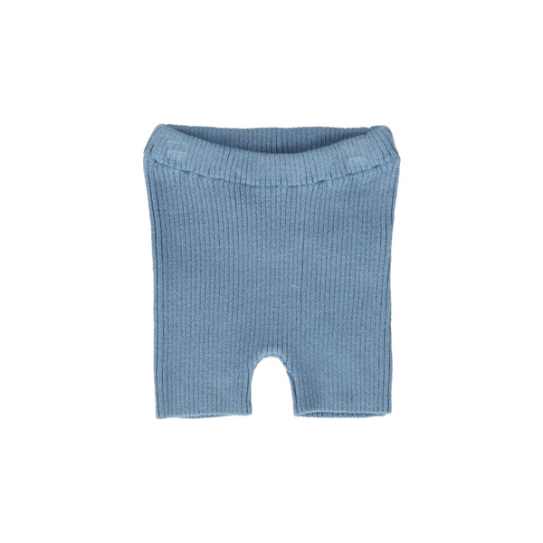 Lil Legs Analogie Bright Blue Knit Shorts