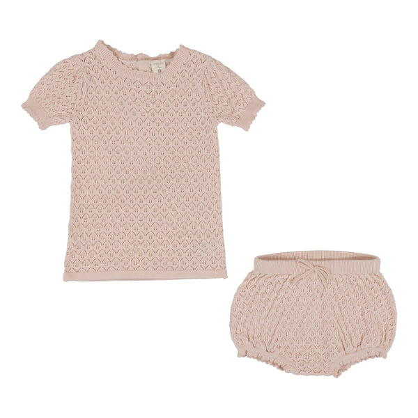 Lil Legs Analogie Pearl Pink Girls Two Piece Set