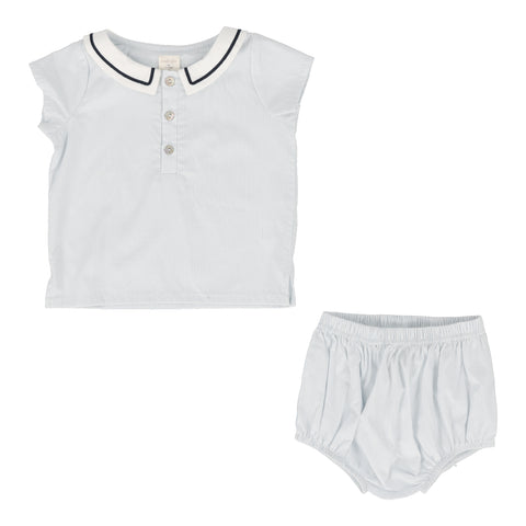 Lil Legs Analogie Light Blue Boys Sailor Set