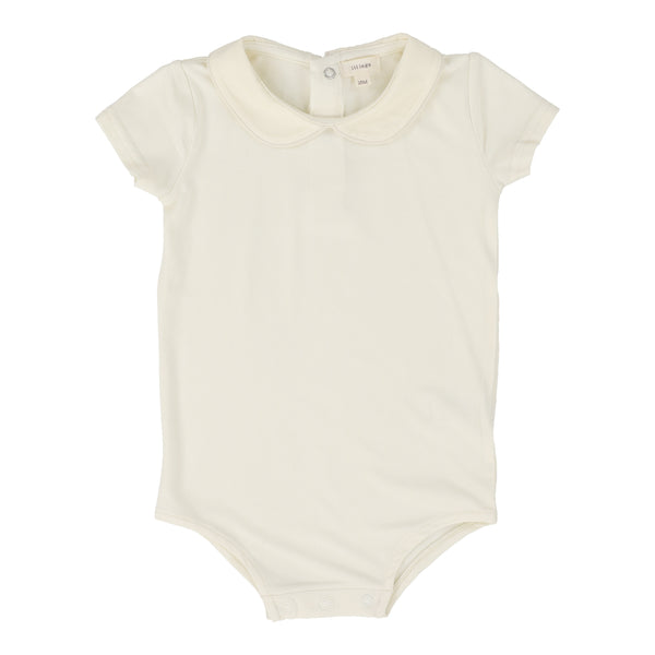 Lil Legs Analogie Cream Peter Pan Onesie