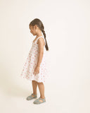 Buho Cream Pink Strawberry Dress