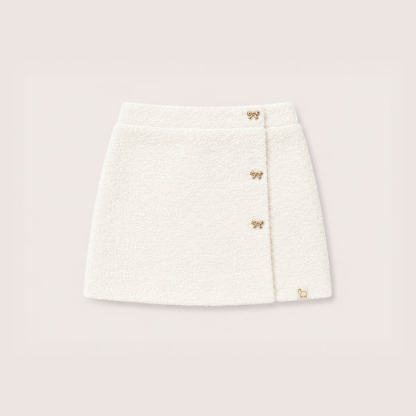 LRDM Sand Tweed Mara Skirt