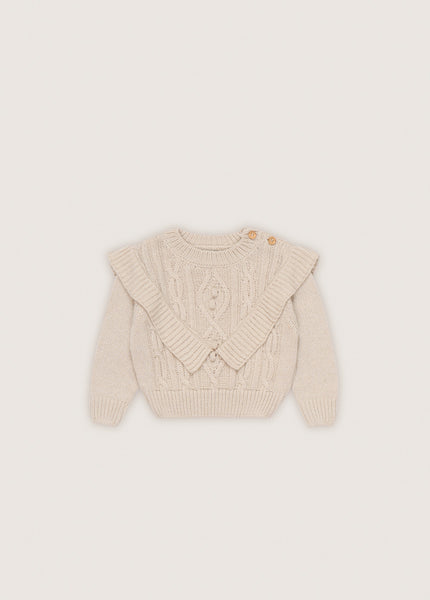 The New Society Sand Lucia Sweater + Bloomer Set