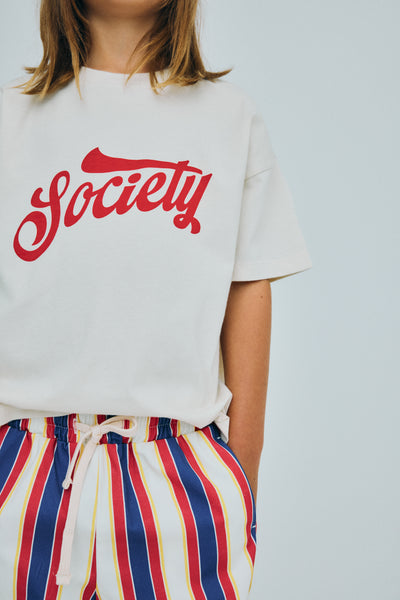 The New Society Ecru Tilo T-shirt