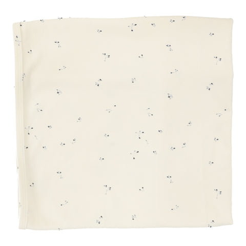 Lilette Ivory Wrapover Clover Blanket