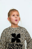 The New Society Nelia Print Logo Sweatshirt