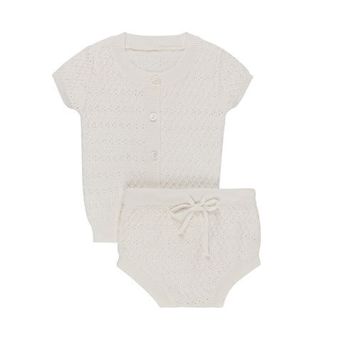 Pippin Pearl Lace Bloomer Set