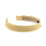 Halo Luxe Lemon Mae Lattice Lace Headband