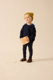 Lil Legs Navy Sweet Campaign Sailor Collar Toddler Boys Set