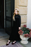 Lil Legs Analogie Black Cherry Mockneck Maxi