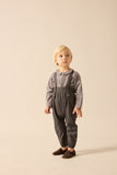 Lil Legs Analogie Mid Gray Boys Long Romper