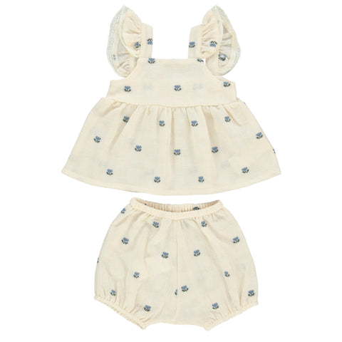 Bebe Organic Tulip Jacquard Lisa Baby Set