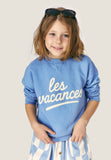 Mipounet Blue Les Vacances Sweatshirt