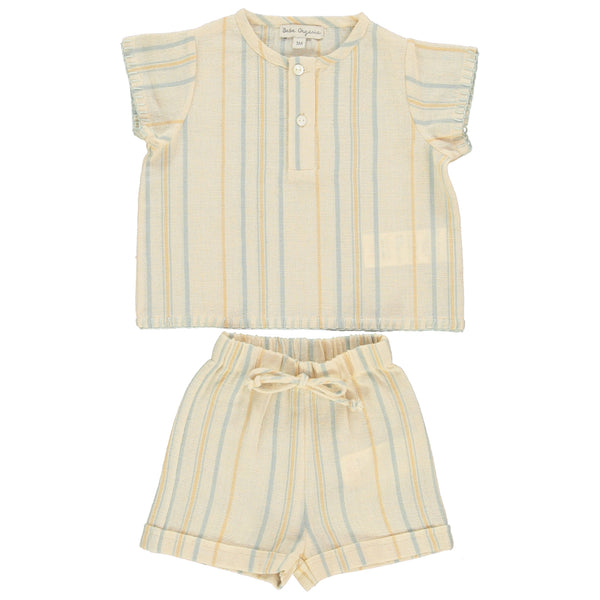 Bebe Organic Summer Stripe Luis Baby Set