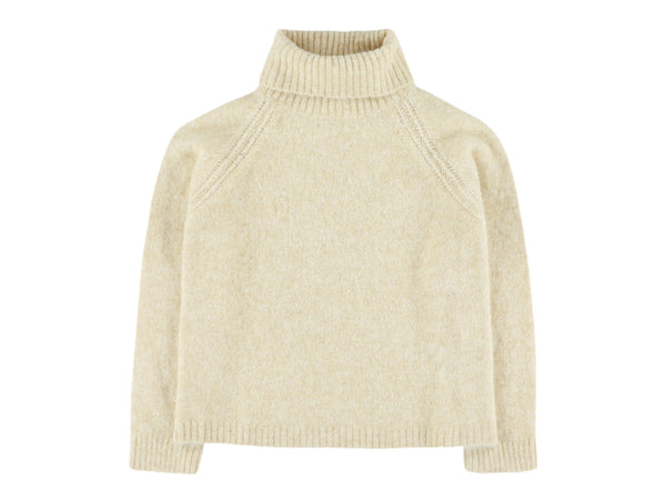 Morley Beige Mason Lama Turtleneck