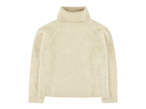 Morley Beige Mason Lama Turtleneck