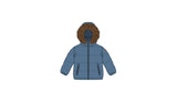 Colmar Baby Admiral Blue Quilted Padded Coat