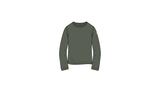 Colmar Green Underwood Long Sleeve Crewneck T-shirt