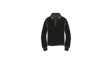 Colmar Black Nero Long Sleeve Piquet Polo